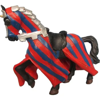 Figurka PAPO PAPO Kůň turnajový, černá