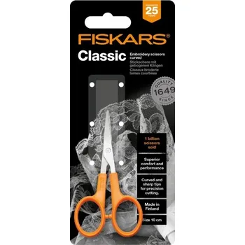 Kancelářské nůžky Fiskars Zahnuté nůžky na nehty 10 cm