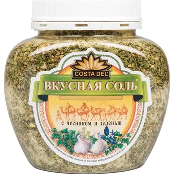 Koření Sůl s česnekem a bylinkami 400g Costa Del