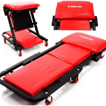 Dílenské montážní lehátko DÍLENSKÉ LEHÁTKO SKLÁDACÍ stolička židle 2v1