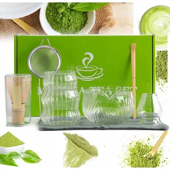 Příbor BAMBUSOVÁ SADA NA PŘÍPRAVU MATCHA ČAJE – METLIČKA, LŽIČKA, MÍCHÁTKO 7V1 – IDEÁLNÍ JAKO DÁREK