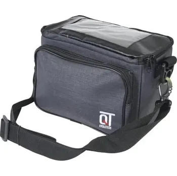 brašna na kolo Brašna na řidítka QT s mapníkem šedá Qfix