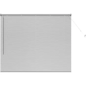 Žaluzie Okenní žaluzie s roletou, manuální, stříbrná, hliníková