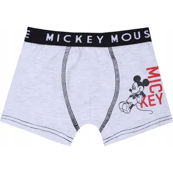 Chlapecké šedé boxerky myšák Mickey 122 cm