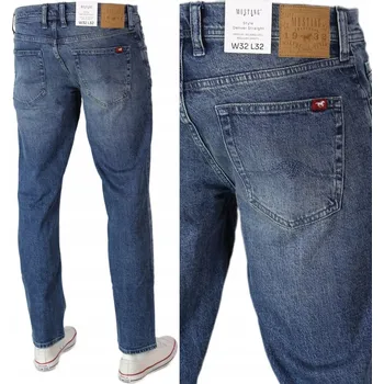 Pánské džíny MUSTANG DENVER STRAIGHT PÁNSKÉ DŽÍNY KLASICKÉHO STŘIHU _ W32 L32