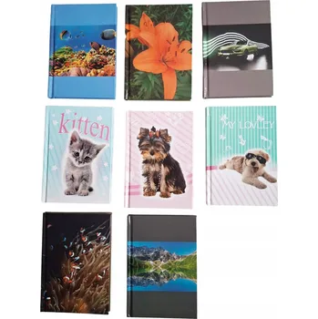 Zápisník Zápisník A6 Penword, 96 listů, tvrdé desky