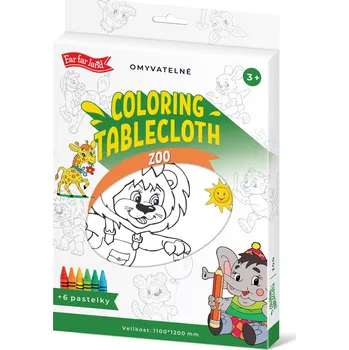 omalovánky Kids DO Malovací ubrus s fixami Zoo