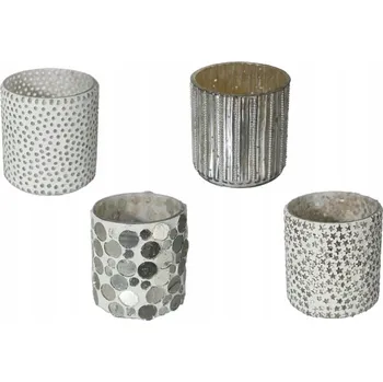 Svícen Svícen na čajovou svíčku, antik stojan MIX dárek