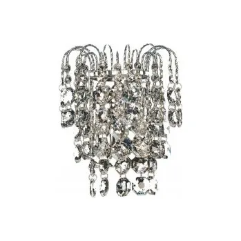 Nástěnné svítidlo Nástěnné svítidlo Venti čiré, stříbrné E27 60 W