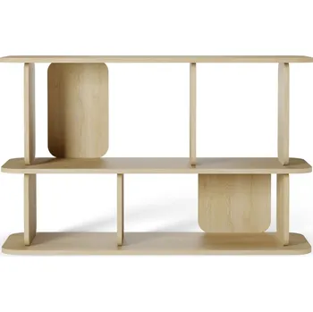 regál Nízký regál Tulumo, zaoblený, Dub Cremona Torro