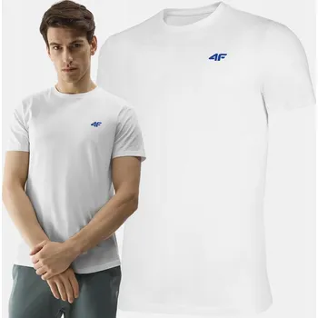 Pánské tričko TRIČKO PÁNSKÉ 4F TRIČKO 1887 LIMITOVANÉ SPORTOVNÍ TRIČKO PRO KAŽDODENNÍ NOŠENÍ 4XL