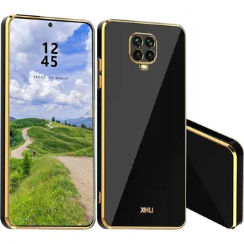 Pouzdro na mobilní telefon Zadní Kryt RCBR pro Xiaomi Redmi Note 9 pro 9s Max GLAMOUR COLOR CASE černý