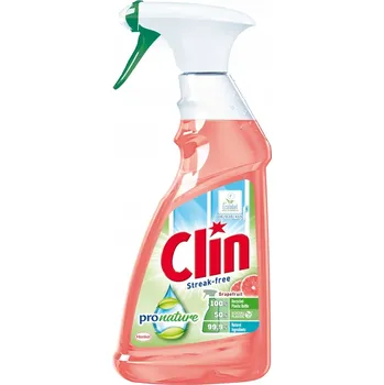 Clin Pro Nature Grapefruit Čistič na okna ve spreji 500ml
