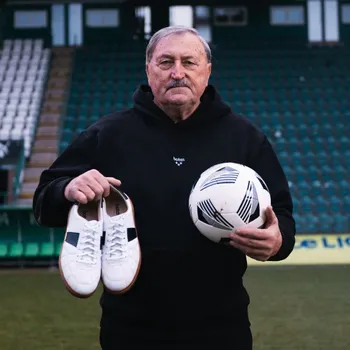 Pánská obuv Botas Panenka White - Pánské kožené tenisky / botasky bílé | česká výroba ze Zlína 44 EU