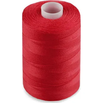 Nit Polyesterové nitě pro overlocky i klasické šití NTF 40/2 1000 m, malé, 569 červená světlá