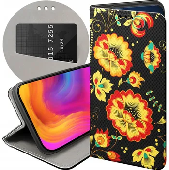 Pouzdro na mobilní telefon Flipové pouzdro Hello Case pro Realme 8 Pro, žluté