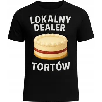 Pánské oblečení Tričko Vtipné s potiskem Místní prodejce dortů Dárek Cukrář M