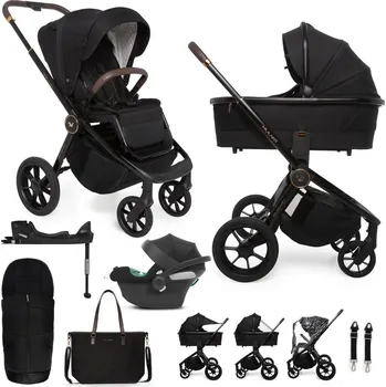 Kočárek MUUVO SET Kočárek 4v1 Quick SE 2 Sunset black set + CYBEX Aton B2 i-Size + základna