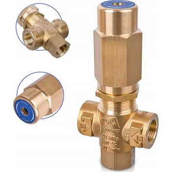 Ventil MTM Bezpečnostní ventil T 3/8"F pro myčku, čerpadlo, hlavici 280 bar, 30 l/min, 90 °C