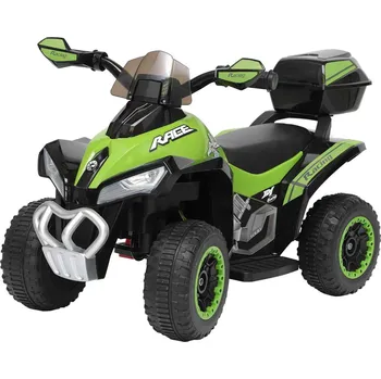 Dětské elektrovozidlo ČTYŘKOLKA AUTO NA AKUMULÁTOR MICRON ZELENÁ 1039091