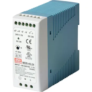 spínaný zdroj Zdroj PLANET PWR-40-24 Zdroj, DIN, 24V, 40W, slim PWR-40-24
