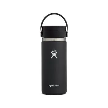 Termoska Hydro Flask Wide Mouth with Flex Sip Lid 16 oz 001 Black černá