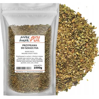 Koření KOŘENÍ NA ŠAŠLIKY 1kg Aromatická směs bylinek na grilování Kol-Pol