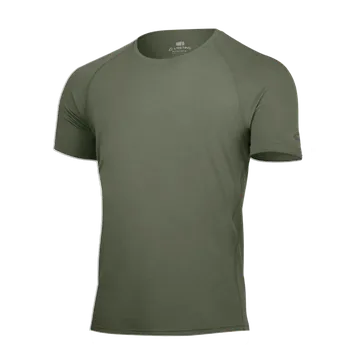 QUIDO pánské merino triko - Zelená 6262 / XXXL / Zelená