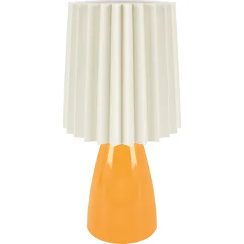 Lampička Stolní lampa Struhm MALMA bílá, oranžová 25 W