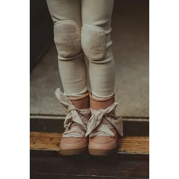 Dívčí sněhule Dětské kožené sněhule Donsje Ganza Boots 2024300.22.28 růžová 03X, EUR 27