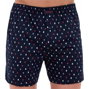 Pánské spodní prádlo Pánské boxerky Cornette Comfort 002/330 vel. XL (50) s motivem medvídka, volná bavlna