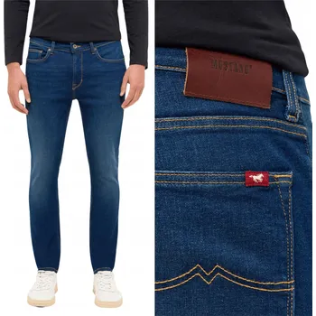 Pánské džíny Mustang Frisco skinny W31 L30 Pánské džíny úzkého střihu (Rourky)