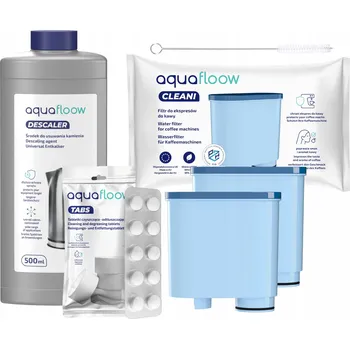 Filtr do kávovaru AquaFloow 2x vodní filtr pro kávovar Philips LatteGo + tablety na odvápnění