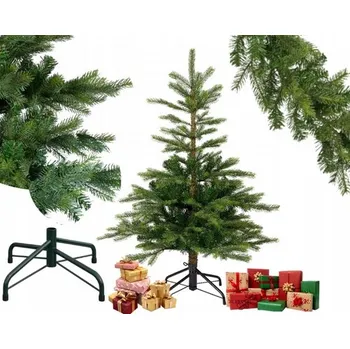 Vánoční stromek Umělý vánoční stromeček JEDLE realistická nízká malá roztomilá 120 cm