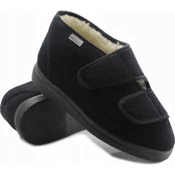 Dámské pantofle ZDRAVOTNÍ OBUV DR ORTO 986D011, OVČÍ VLNA, ZATEPLENÉ PAPUČE PROTI REUMATISMU, vel. 39