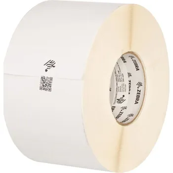 Kancelářský papír Zebra Label, Polyester, 76.2x76.2mm; Thermal Transfer, 8000T Ultra High-Tack Matte, Permanent Acrylic Adhesive, 76.2mm Core, Sampl SAMPLE5384