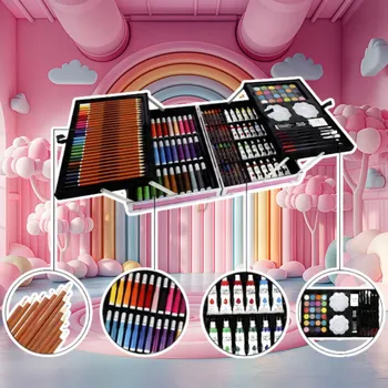 Výtvarná sada Školní umělecká sada víly pro malování, výtvarná sada pro děti