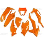 UFO kompletní sada plastů KTM EXC/EXC-F TPI 17-19 s krytem světla barva oranžová (KT523E127) (UFO kompletní sada plastů KTM EXC/EXC-F TPI 17-19 s krytem světla barva oranžová (KT523E127))