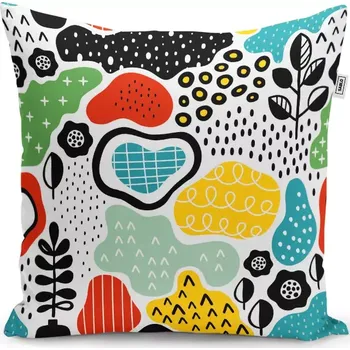 Polštář Sablio Polštář Dětské malování - 50x50 cm