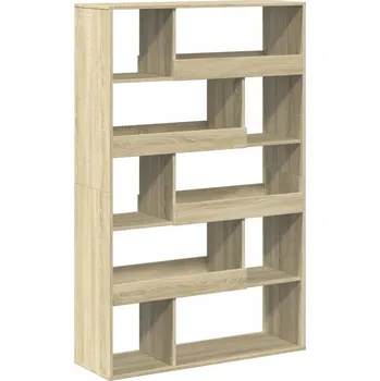 Knihovna Regál, dub sonoma, 100x33x156,5 cm, dřevotřísková deska
