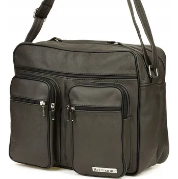 Podprsenka Beltimore sportovní taška z pravé kůže, bez vzoru