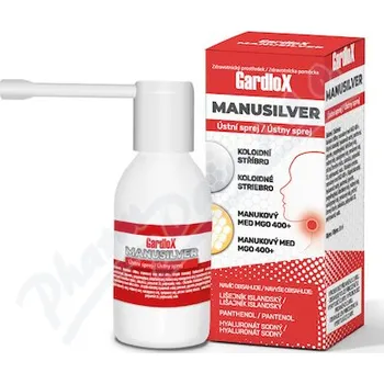 Ústní sprej GardloX Manusilver ústní sprej 30ml
