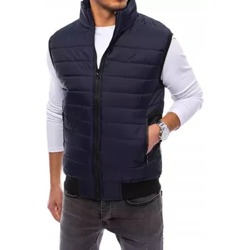 Pánská vesta DStreet pánská vesta TX4020 modrá, velikost XXL