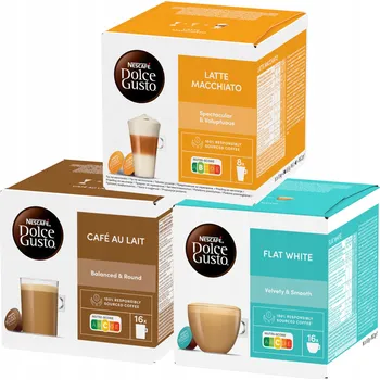 Kapsle do Dolce Gusto Nescafe Dolce Gusto Cafe au Lait, 16 ks