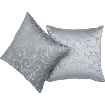 Povlečení Povlečení damašek Ornella šedá DUO 140x200, 70x90 cm