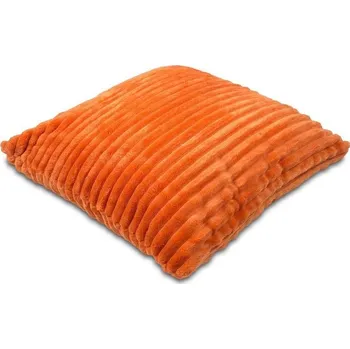 Povlak na dekorativní polštářek Sleep-well Povlak na polštářek Sleep-well ® manžestr 40x40cm - REZAVÁ