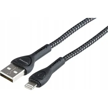 Datový kabel Kabel MYWAY USB - Apple Lightning 2 m černý