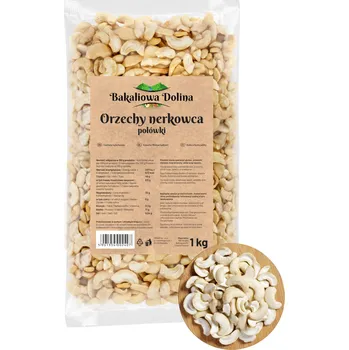 Kešu ořechy Bakaliowa Dolina půlky 1000 g