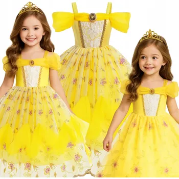 KOSTÝM ŠATY Belly na karnevalový ples 92-98 cm