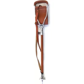 Luxusní sedací hůl teleskopická hnědá